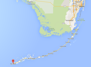 key west map