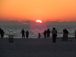 Sunset at Clearwater Beach