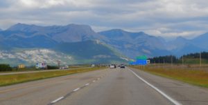 Chegada em Banff