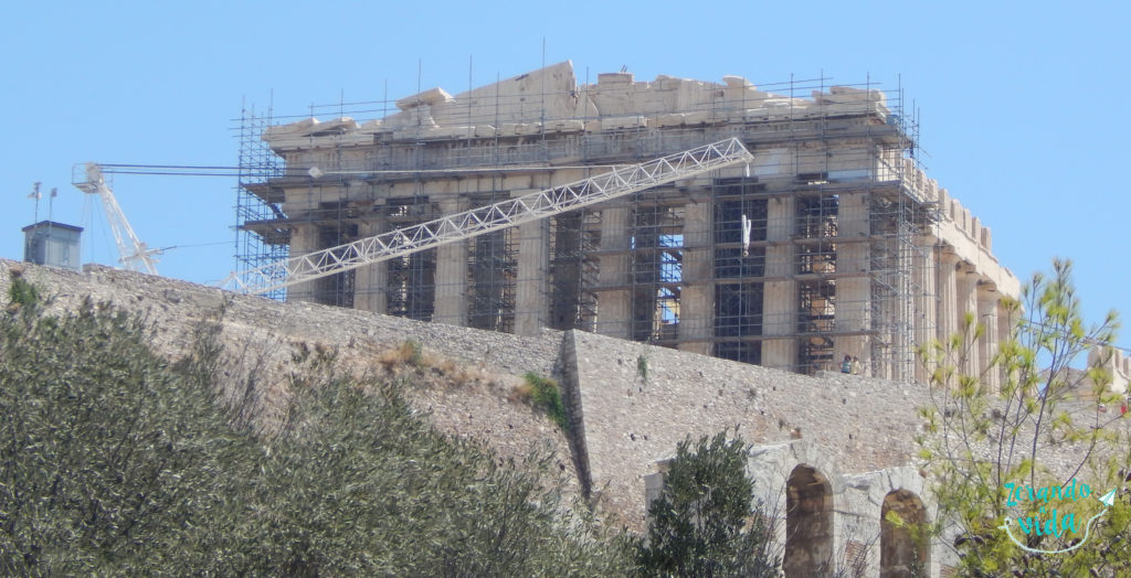 Restauração do Parthenon