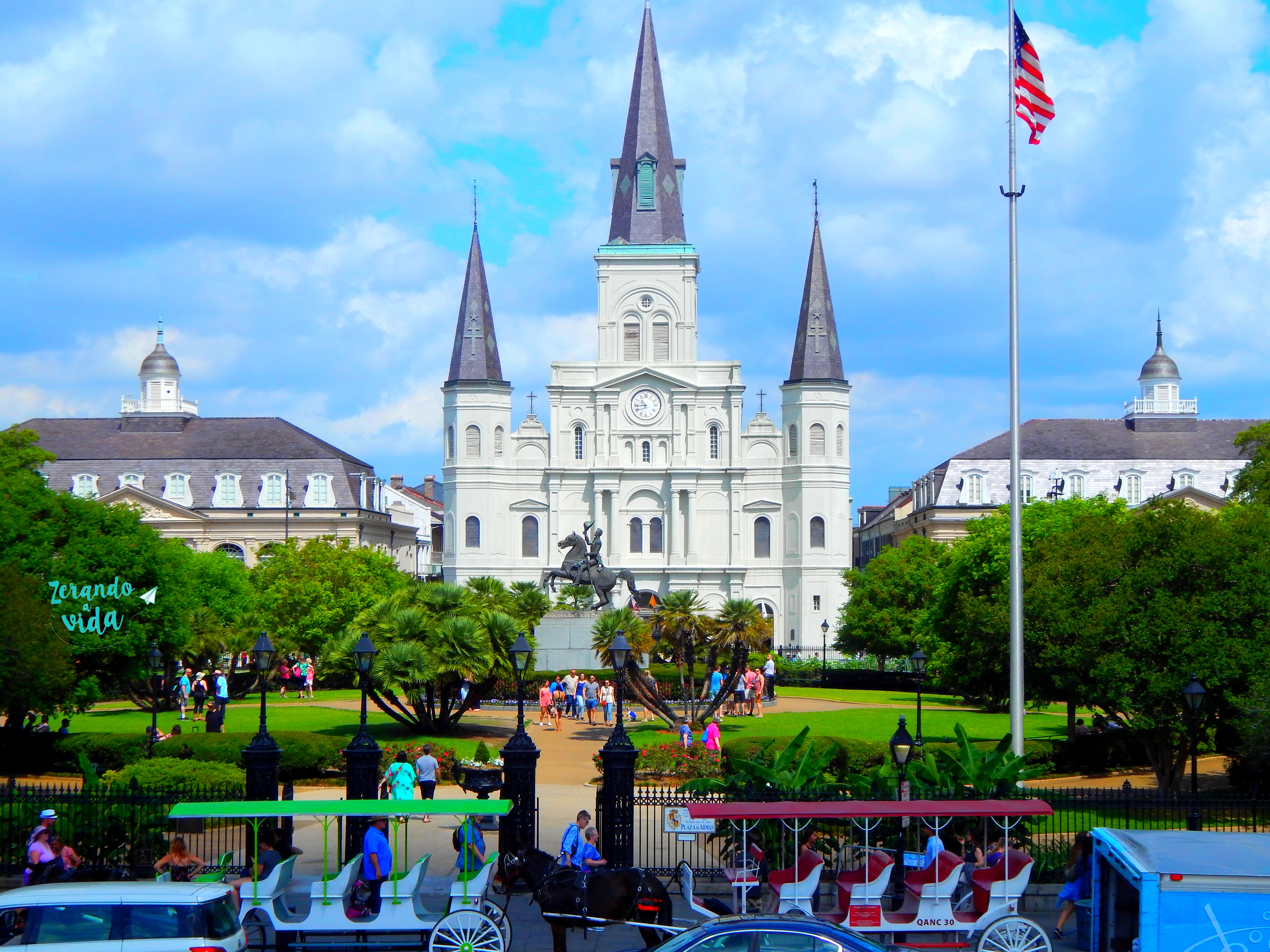 Jackson Square French Quarter New Orleans Louisiana
